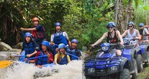 Bali Rafting and ATV Ride Tour