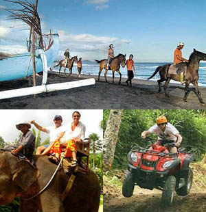 Bali Horse Riding, Elephant And ATV Ride Tour
