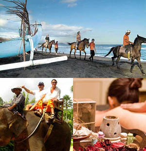 Bali Horse Riding, Elephant Ride And Spa Tour