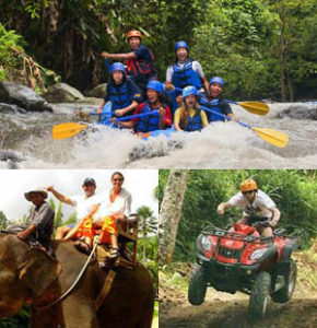 Bali Rafting, Elephant Ride And Spa Tour