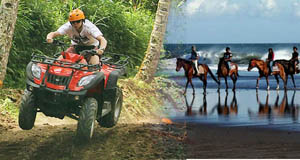 ATV RIDE HORSE RIDING BALI TOUR