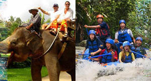 Bali Rafting And Elephant Ride Tour